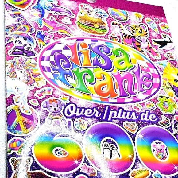 Lisa Frank Rainbow 90s Sticker Booklet - Picture 3 of 9